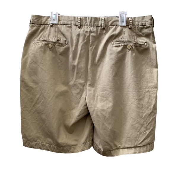 Peter Millar Men's Khaki Shorts Size 38 Pima Cotton Casual Weekend Hybrid Shorts - Picture 2 of 8